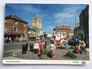 BECKLES, neue Marktpostkarte, veröffentlicht 1991 England topografisch gebrauchtes Suffolk - Bild 1 von 2