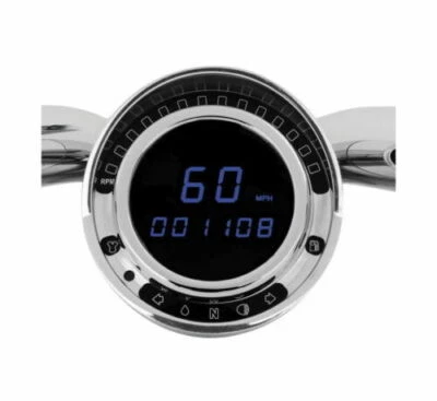 Big Dog Motorcycles DAKOTA DIGITAL speedometer BLUE 2004-2011 models direct plug - Image 1 of 4