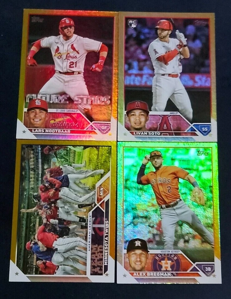 2023 Topps Series 2 GOLD FOIL Parallels with Rookies You Pick - Image 1 of 1