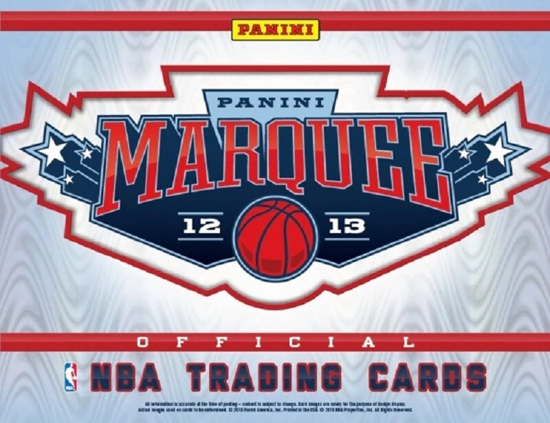 2012-13 Marquee Singles 311-540 - Image 1 of 1