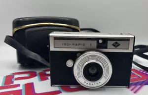 Vintage Kamera 1968 AGFA Iso-Rapid I Parator 35MM Kamera, mit offiziellem Etui - Bild 1 von 5