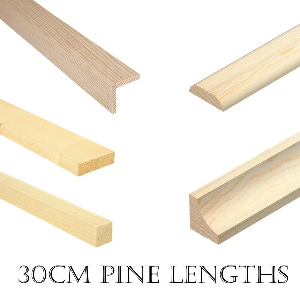 30cm Model Making Wood Pine Architect Crafts Sheets Blocks Moulding  (Not Balsa) - Image 1 of 1
