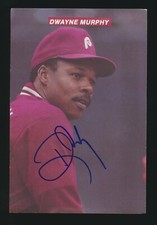 1989 Tastykake Philadelphia Phillies -DWAYNE MURPHY *Autographed*