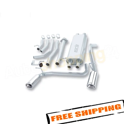 Borla 140037 Touring Catback Exhaust for 2003-2006 Hummer H2 SUV 6.0L V8 Foto 1 de 3