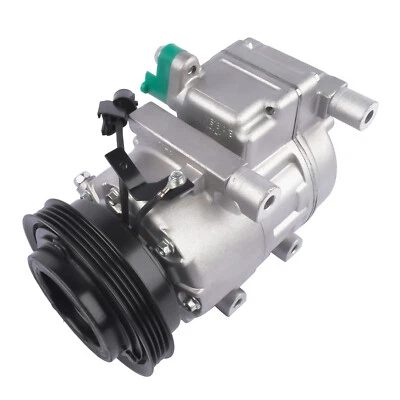 Compresor de aire acondicionado con embrague para Hyundai Elantra L4 2,0 L 2007-2012 VS16 977012H100 Foto 1 de 4