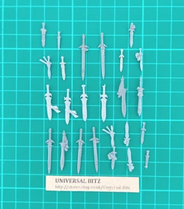 High Elves Swords Mixed Job Lot I Elf Aelf The Old World A1 C - Picture 1 of 1