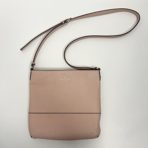 Borsa a tracolla Kate Spade New York rosa pelle ciottoli Southport Ave Cora