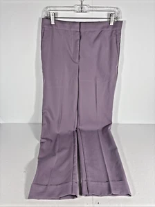 Ann Taylor Damen The High Rise Ankle Anzughose 4 Lavendel vorne flach Bündchen - Bild 1 von 13