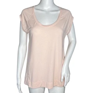 Gap Shirt Womens Small Blush Pink Athletic Tee T-Shirt Casual Lounge Athleisure - Picture 1 of 7