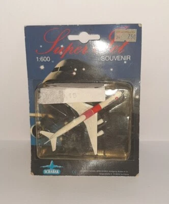 SUPER SET 1:600 AIRPLANE SCHABAK Souvenir Figure Model Kit Toy Die Cast - Immagine 1 di 2