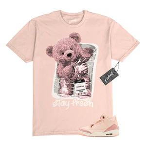 3 Valentine's Day Treat Yourself Washed Coral Pink Red T Shirt Match STAY - Picture 1 of 1