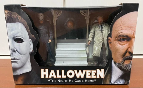Neca Halloween The Night Came Home Figure Diorama Set Rare Unopened From Japan Cover
