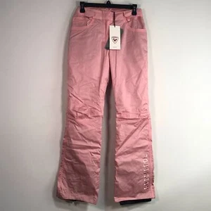 Rossignol Palmares Satin Ski Pant, Size M - Powder Pink Women's - Picture 1 of 13