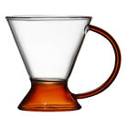 200ml Clear Glass Coffee Cup for Latte, Espresso, Juice, Tea