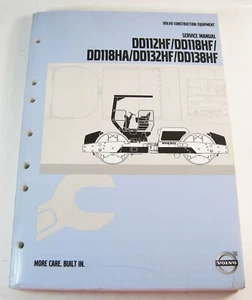 Compactador de asfalto Volvo DD112HF DD118HF DD118HA DD132HF DD138HF manual de servicio - Imagen 1 de 10