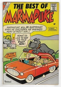 The Best of Marmaduke #1 SILVER AGE CHARLTON COMIC BOOK Brad Anderson strip 1960 - Picture 1 of 2