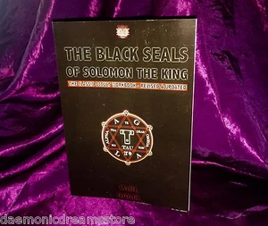 THE BLACK SEALS OF SOLOMON NEW EDITION! Carl Nagel Occult Magic Goetia Magick - Picture 1 of 2