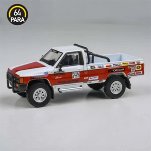Para64 1:64 1987 Hilux Single Cab-1987 Mojave 250 Red White748 Diecast Model Car - Picture 1 of 2