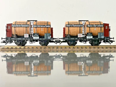 TRIX 23930 H0 - SET WAGONS TONNEAUX  "TRANSPORT DE VIN"-  NEUF !  (HB-5056) - Photo 1/4