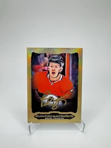 2018-19 Ultimate Collection Brady Tkachuk Masterpieces Rookie Auto SP! Beauty. B - Picture 1 of 2
