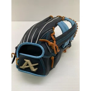 Guante ATOMS 11.5 Infield derecho negro azul pedido personalizado hecho en Japón - Imagen 1 de 10