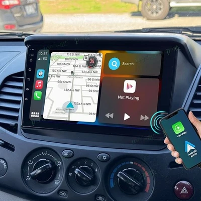 FOR MITSUBISHI TRITON ML MN 2006-2015 ANDROID 13 CAR STEREO RADIO GPS HEAD UNIT - image 1 of 4