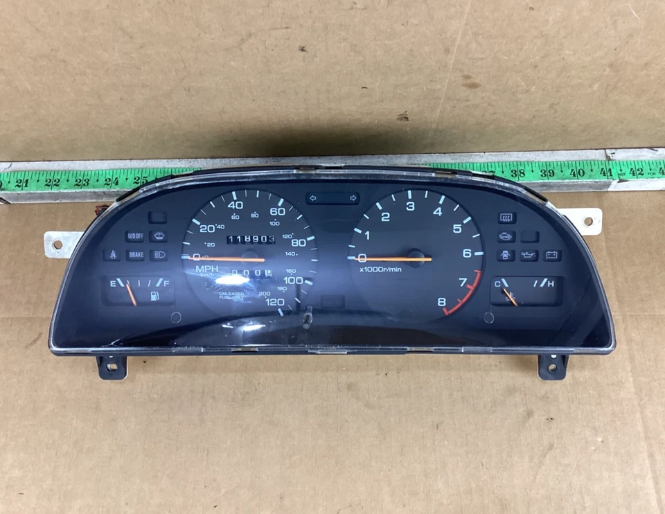 1993 - 1997 Nissan Altima Speedometer Instrument Cluster 119K Miles - Image 1 of 4