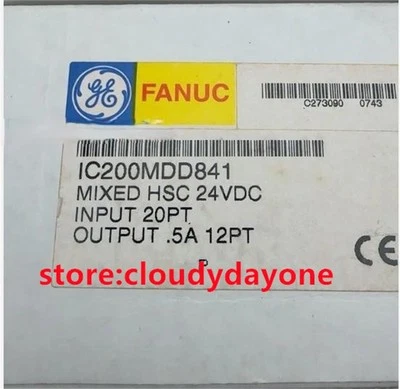 New GE Fanuc IC200MDD841 Mixed I/O High Speed Counter Module IC200MDD841 - Image 1 of 2