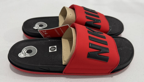 Nike Offcourt Slide Nero University Rosso Uomo US Taglia 14