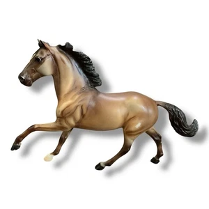 Breyer horse Riderless grulla buckskin Numbered special flash mold - Picture 1 of 9