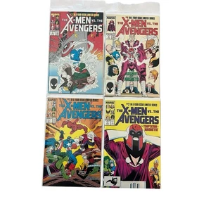 THE X-MEN VS. THE AVENGERS 1-4 Marvel Comics 1987 COMPLETE LOT 1 2 3 4 - Picture 1 of 5