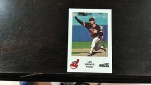 1982 Wheaties Cleveland Len Barker Card - Picture 1 of 2