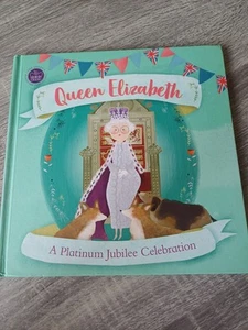 Queen Elizabeth Platinum Jubilee Children's Hardback Book - Picture 1 of 5