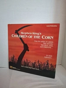 Children Of The Corn (1984 LASERDISC)Peter Horton /ULTRA RARE/CULT,gr - Afbeelding 1 van 5