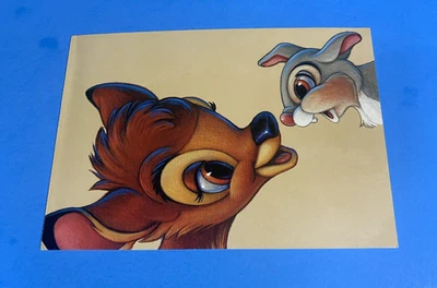 2003 WALT DISNEY BAMBI AND THUMPER 23c POSTCARD - Image 1 of 2