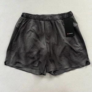 NWT Lululemon Circulate Camo Graphite Grey CCMU Print Surge Lined 6" Shorts L - Picture 1 of 13