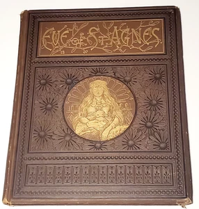 Eve of St. Agnes by John Keats Rare 1885 University Press Edmund Garret HC Gold - Picture 1 of 24