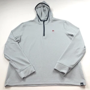 Southern Tide Medium Golf Scuttle Performance 1/4 Zip Pullover Long Sleeve Gray - Picture 1 of 8