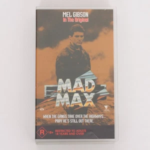 Mel Gibson in the Original Mad Max VHS Cassette Tape Movie - Picture 1 of 4