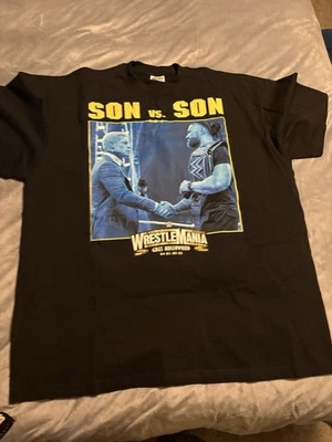 Roman Reigns Cody Rhodes Shirt 3XL WWE Wrestlemania 39 Son vs Son IYKYK - Image 1 of 3