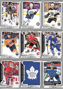 U PICK EM LOT 2018-19 18-19 OPC O-Pee-Chee SILVER BASE RC UPDATE cards #1-650