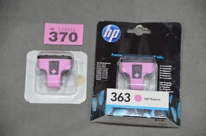 Genuine Original 2x (Two) HP 363 Light Magenta (C8775EE) Ink Cartridges Exp 2013 - Zdjęcie 1 z 2