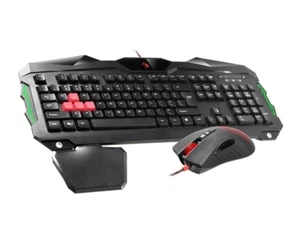 A4tech Set Tastatur+Maus Bloody B2100 USB, US schwarz US QWERTY - Bild 1 von 4