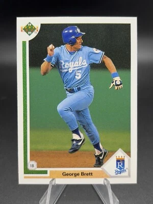 George Brett Kansas City Royals 1991 cubierta superior #525 Foto 1 de 2