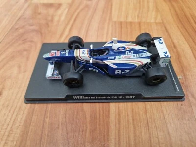 Rba Atlas Edizioni 1/43 1997 Williams Renault FW19 Jacques Villeneuve F1 Auto - Immagine 1 di 3