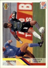 1994 Upper Deck World Cup Contenders French/Dutch #34 Oscar Cordoba