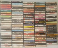 Gigantic Lot of 126 Music Cassettes!