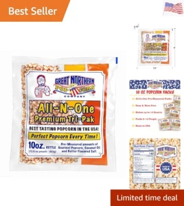 Premium 10 Unzen Popcorn Portion Packungen Kino, 10 Unzen Packung mit 24 - Bild 1 von 9