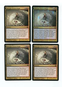 MTG Thought Hemorrhage x4 Playset Alara Reborn ARB Rare Unplayed NM 1 Foil Copy - Picture 1 of 2