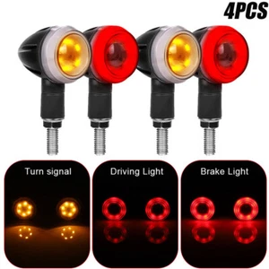 4 luces de giro LED para motocicleta para Honda Shadow VT 600 700 750 1100 VTX1300 - Imagen 1 de 12